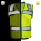 Dome75 Hi-Vis Heavy Duty Safety Vest MD Class ANSI/ISEA 107-2020 Class 2 , Reinforced Front Zipper 1 OV6124 - alternate 4