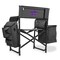 Picnic Time Family Of Brands NCAA Kansas State Wildcats Fusion Camping Chair with Side Table and Soft Cooler 807-00-679-254-0 - alternate 1