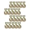 Mytee Products G70 1/2 in Grab Hook with Pins Grade 70 Transport, 20PK GH12x20 - alternate 1