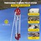 Vevor Twin Sheave Block and 1/2Inch Braid Ropeand Tackle 7700LBS Pulley 100Ft SHLSJ1071352 - alternate 4