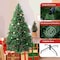 Elf Stor Artificial Christmas Tree 6ft Unlit Spruce Xmas Tree with 1000 Realistic Branch Tips and Stand 50-300-6BAG - alternate 5