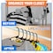 Lifemaster Plastic Kids Clothes Hanger, Children Clothes Hanger with Shoulder Notch, 11.6 Inch Space-Saving LMPKH100BK - alternate 3