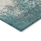 Homeroots 8' X 10' Teal Blue Ivory And Gray Abstract Washable Indoor Outdoor Area Rug 599523 - alternate 6