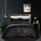 Homeroots Black Queen Polyester 180 Thread Count Washable Down Comforter Set 528953 - alternate 5