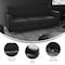 Flash Furniture HERCULES Diplomat Black LeatherSoft Sofa with Clean Line-Stitched Frame and Chrome Legs BT-827-3-BK-CHR-GG - alternate 8