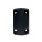 Mytee Products 8inx5 1/4inx3 1/2in Rubber Dock Bumper with 4 Hole Impact Resistant Half-Oval TRLB-1001 - alternate 4
