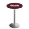 Holland Bar Stool Co 36" Stainless Steel Mississippi State Pub Table, 36" dia. Top L214S3636MssStU - alternate 1
