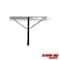 Extreme Max 3005.4233 24" Commercial-Grade Screening Rake for Beach and Lawn Care with 66" Handle 3005.4233 - alternate 5