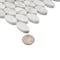 Apollo Tile 11x7 Bianco Carrara Marble Polished Floor and Wall Mosaic Tile 4.51 sqft/case, 5PK APLDC88OV2A - alternate 6