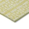 Homeroots 5' X 8' Yellow And Ivory Geometric Washable Indoor Outdoor Area Rug 613814 - alternate 6