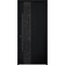 Vdomdoors Steel Door Deux 6078 Black Enamel Entry Door Painted W36xH80 Right hand Inswing DEUX6078EXD-BLK-W36 X H80-RH-I - alternate 1