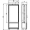 Siemens Transformer cabinet safety class 1 IP30 h=1950 w=800 d=400 sheet metal 8GK1483-8KP35 - alternate 2