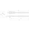 Tekton Hand Ratchet, Steel, 6 in L SRH31006 - alternate 4