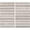 Daltile Miramo 1'' x 6'' Ceramic Straight Joint Wall Mosaic, 10PK MR46STJ16MBMSGL - alternate 4