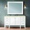 James Martin Vanities Addison 60" Single Vanity, Glossy White, w/ 3 CM Tajnar Eclos Top E444-V60S-GW-3TJR - alternate 3