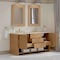 James Martin Vanities Solene 72" Double Vanity, Seaside Oak, w/ 3 CM Tajnar Eclos Top w/FreePower Wireless Charger D225-V72-SSO-FTJR - alternate 7