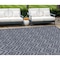 Homeroots 9' X 12' Navy Blue Indoor Outdoor Area Rug 522125 - alternate 1