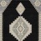 Homeroots 8' X 10' Black Gold And Gray Oriental Washable Indoor Outdoor Area Rug 598385 - alternate 7