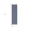 Homeroots 12' Blue And Ivory Geometric Indoor Outdoor Runner Rug 564118 - alternate 6