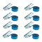 Mytee Products 8PK 4inx30ft Endless Ratchet Straps Zinc-Coated Blue Ratchet Strap 5,400 lbs WLL, 8PK RS430ENDL-Bx8 - alternate 1