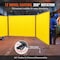 Vevor Welding Screen with Frame 3 Panel 6' x 8' Welding Curtain Screen 12 Wheels XU-2318 - alternate 5