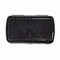 Pep Rally Pencil Case, 2 Compartments, 9.13in x 5.7in x 2.5in, Black 61746 - alternate 3