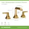 Symmons Oak Widespread Two-Handle Bathroom Faucet with Push Pop Drain Assembly (1.0 GPM) SLW5612BBZPP - alternate 2