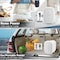 Hansburg Mini Fridge for Car Bedroom Skincare Cooler Warmer Portable 4 Liter/6 Can with 12v AC/DC/USB White MF-4-White - alternate 3