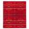 Homeroots Ultra Soft Red Southwest Handmade Throw Blanket 470428 - alternate 1