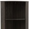 Homeroots 71in Dark Brown Wood Corner Bar Cabinet With Two Doors 477754 - alternate 3
