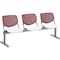 Kfi Kool Beam Seat Beam Seating, 71 in W 22" L 31" H, Polypropylene Seat 2300BEAM3-BP07-SP08 - alternate 1