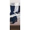 Homeroots 50" X 60" Blue and White Woven Cotton Checkered Throw Blanket with Fringe 516569 - alternate 5