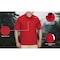 Propper Men's Uniform Polo, 100% Polyester Pique, 3 Button, 1 Pocket(s), Red, 7XL F5355 - alternate 4