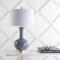 Jonathan Y Brussels 27" Contemporary Transitional Ceramic/Metal LED Table Lamp, Gray/Brass JYL6208B - alternate 8