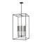 Z-Lite Gaultier Matte Black+Modern Gold 8 Light Chandelier 6100-44MB - alternate 1