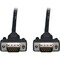 Eaton Tripp Lite Series Low-Profile VGA High-Resolution RGB Coaxial Cable HD15 M/M, 3 ft. 0.91 m, Cable P502-003-SM - alternate 1