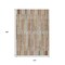 Homeroots 10' X 14' Rust And Ivory Striped Washable Indoor Outdoor Area Rug 631556 - alternate 5