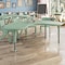 Flash Furniture Commercial Half-Moon Adjustable Height Classroom Activity Table-Sage, 65x35 YU-YCX-004-2-MOON-TBL-SAGE-GG - alternate 4