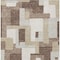 Homeroots 8' X 10' Brown Ivory And Taupe Geometric Washable Indoor Outdoor Area Rug 613202 - alternate 5