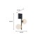 Afx Arren - LED Sconce - Black/Light Antique Brass ARNS1318LAJD4BKLB - alternate 2