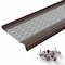 Waterlock Micromesh 6" Half Round Aluminum/SS Gutter Guard, Dark Bronze, 100ft WM-6HR-100-DBZ - alternate 1
