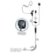 Klein Electronics 3-Wire Surveillance Earpiece, Ring Finger PTT with Vertex Y4 Connector STEALTH-Y4 - alternate 1