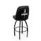 Holland Bar Stool Co Logo Grizzly Florida Panthers, 2025 Stanley Cup 36in Swivel Bar Stool with Black Wrinkle Finish L048 - alternate 1