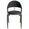 Leisuremod Venice Collection Modern Dining Chair In Black in Black, 2PK VC49BL2 - alternate 8