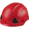 Ironwear Raptor Type II Class E Non-Vented Safety Helmet Red 3975-R - alternate 3