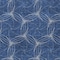 Homeroots 3' X 5' Navy Blue And Ivory Geometric Washable Indoor Outdoor Area Rug 614089 - alternate 7