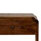 Homeroots 20" Brown Solid Wood One Drawer Nightstand 651475 - alternate 4