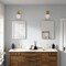 Emser Tile Elegan Series Porcelain Mosaic Tile, 12 in L Tile, 11 in W Tile, Pressed Edge, Calacata, 20PK W95ELEGCA1112MOPM - alternate 2
