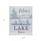 Homeroots Set of Two White Black And Blue Trees, Lake Lake Wood Framed Art, 2PK 516399 - alternate 3