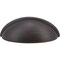 Designperfect 3'' Center-to-Center Cup Pull, Brushed Oil Rubbed Bronze DPA-C632ORB - alternate 1